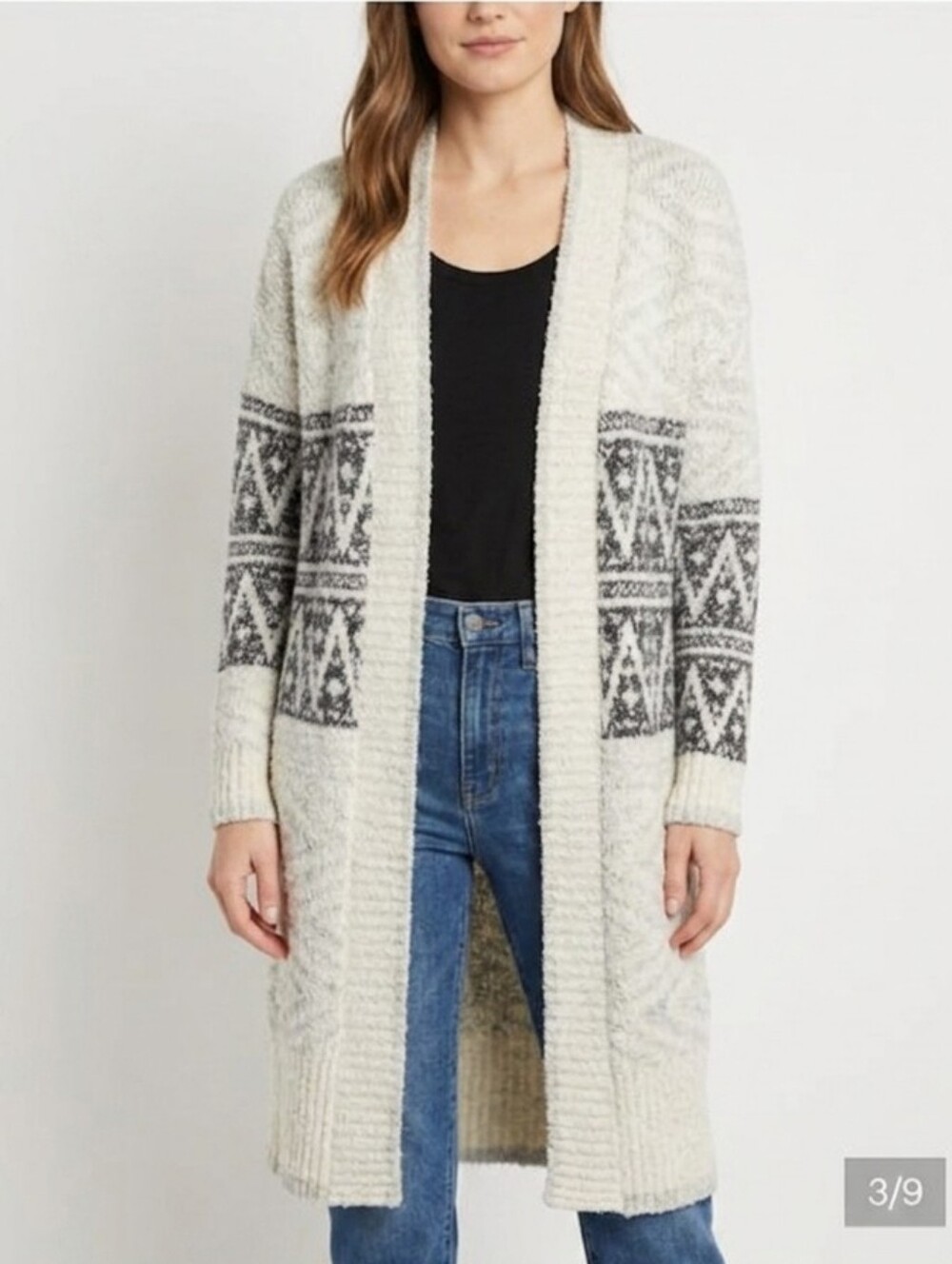 Joie Open Front Knit Cardigan Sweater